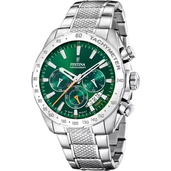 Timeless Chronograph mit Edelstahlarmband | F20668/3