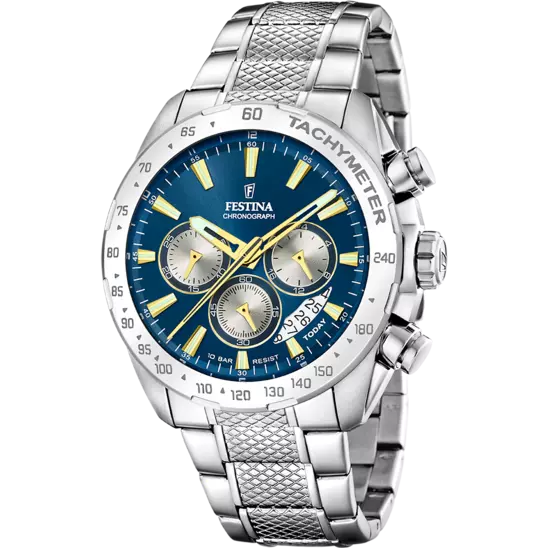 Timeless Chronograph mit Edelstahlarmband | F20668/5