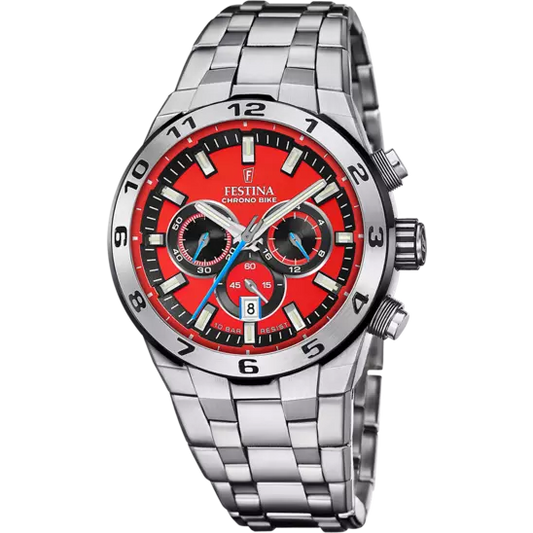 CHRONO BIKE mit Edelstahlarmband | F20670/5