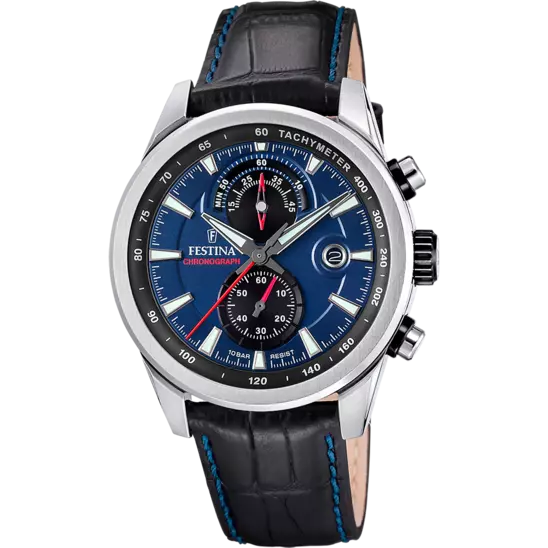 Timeless Chronograph Leder | F20695/5