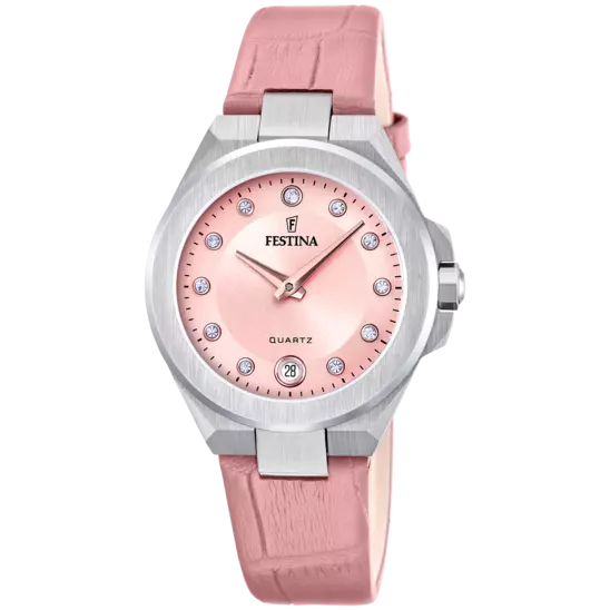 Mademoiselle Weiß Leder Armband | F20701/2