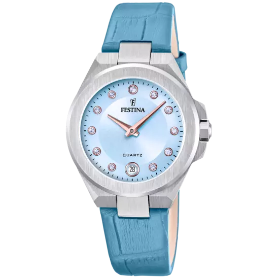 Mademoiselle Weiß Leder Armband | F20701/3