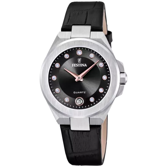 Mademoiselle Weiß Leder Armband | F20701/5