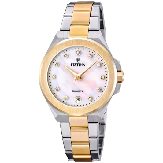 Mademoiselle mit Edelstahlarmband | F20702/1