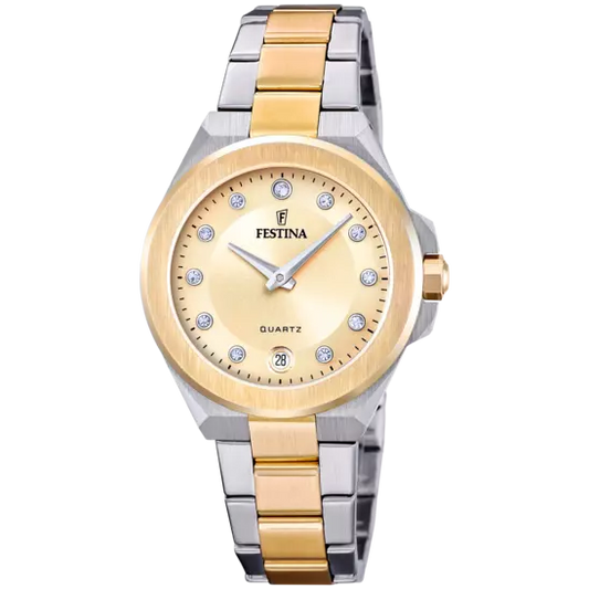 Mademoiselle mit Edelstahlarmband | F20702/2
