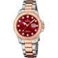 Boyfriend Edelstahlarmband (Silber/Rosé) | F20505/2