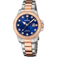 Boyfriend Edelstahlarmband (Silber/Rosé) | F20505/3