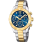 Boyfriend Edelstahlarmband (Silber/Gold) | F20604/3