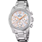 Boyfriend Rainbow mit Edelstahlband (Silber) | F20606/1