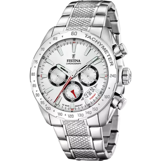 Timeless Chronograph mit Edelstahlarmband | F20668/1