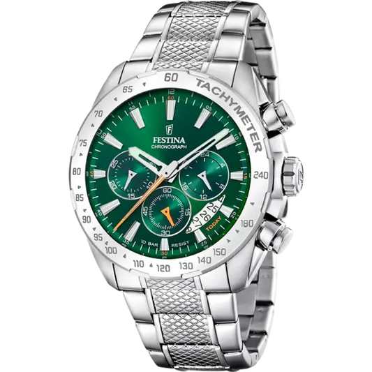 Timeless Chronograph mit Edelstahlarmband | F20668/3