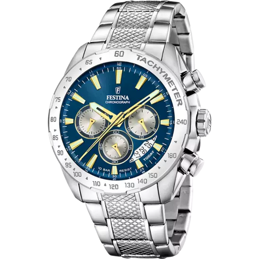Timeless Chronograph mit Edelstahlarmband | F20668/5