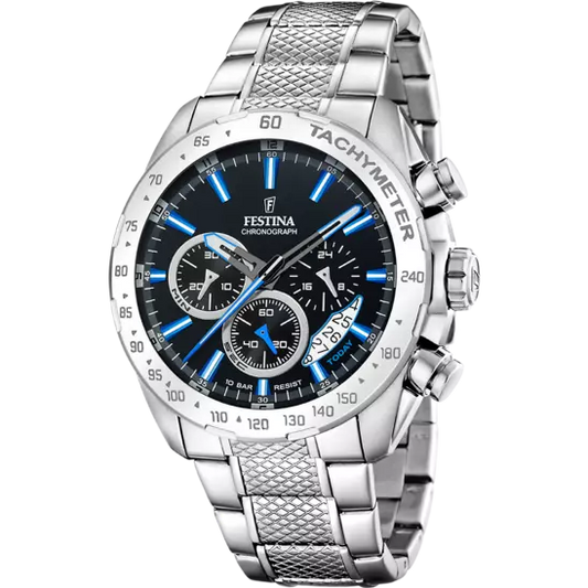 Timeless Chronograph mit Edelstahlarmband | F20668/6