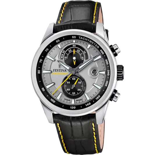 Timeless Chronograph Leder | F20695/4