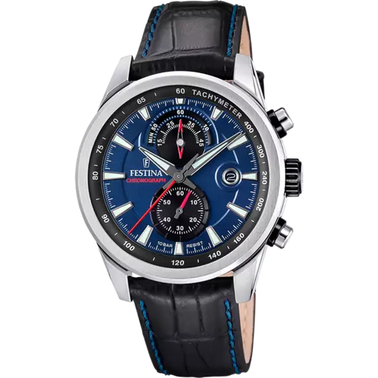 Timeless Chronograph Leder | F20695/5