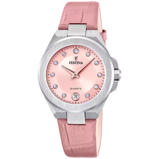 Mademoiselle Weiß Leder Armband | F20701/2