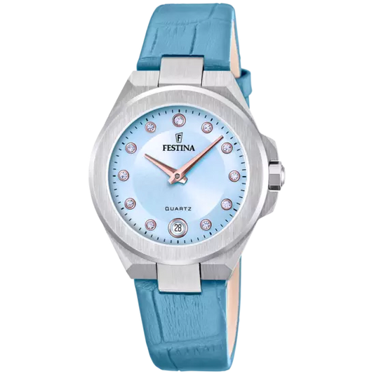 Mademoiselle Weiß Leder Armband | F20701/3